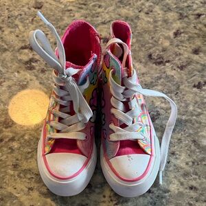 Care Bears Pink and Multicolor Kids Sneakers
